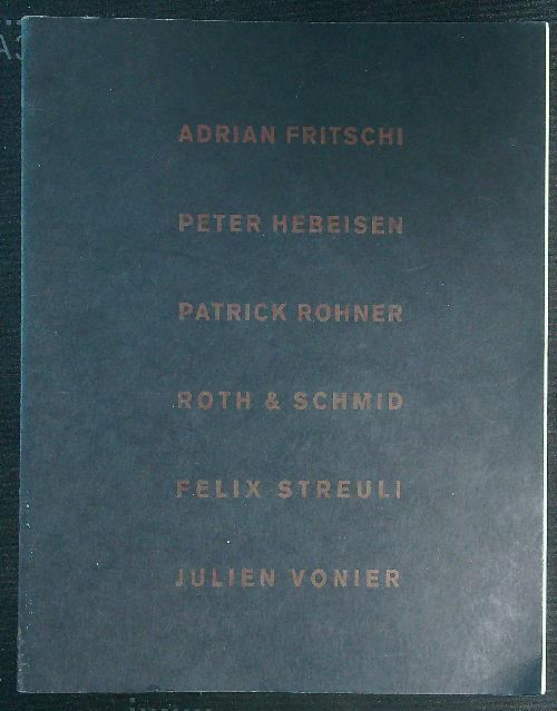 Fritschi Hebeisen Rohner Roth & Schmid Streuli Vonier - copertina