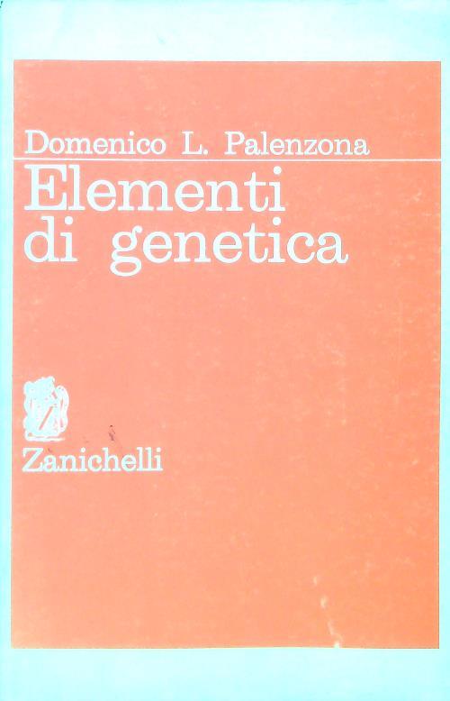Elementi di genetica - copertina
