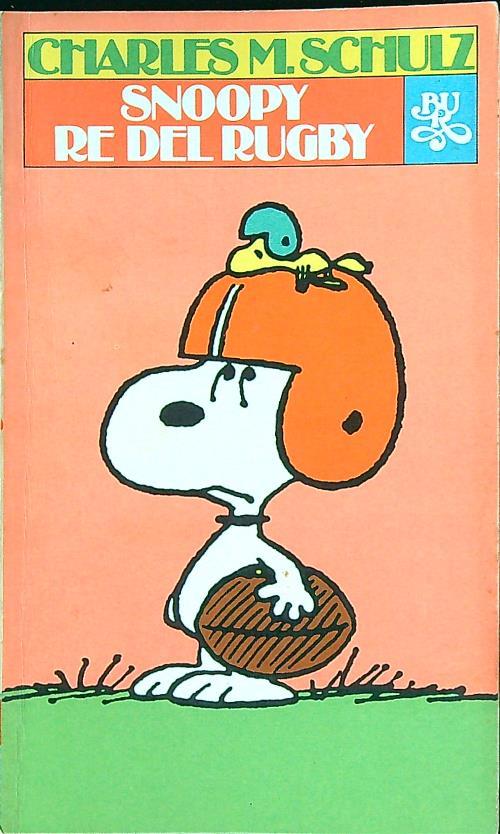 Snoopy re del rugby - Schulz - copertina