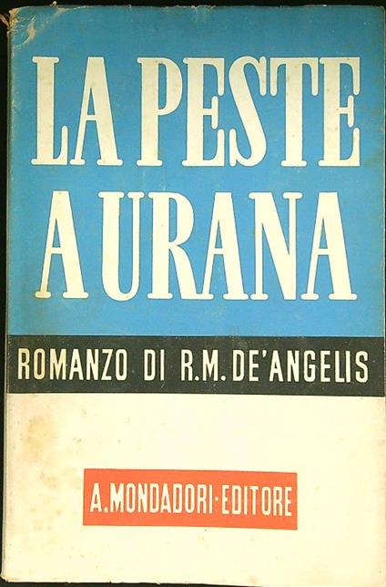 La peste a Urana - M. De Angelis - copertina