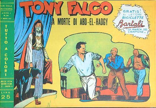 Tony Falco n. 24 - La morte di Abd-El-Hadgy - copertina