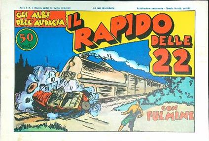 Il rapido delle 22. Con Fulmine - copertina