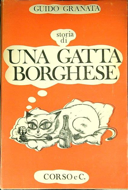 Storia di una gatta borghese - Guido Granata - copertina