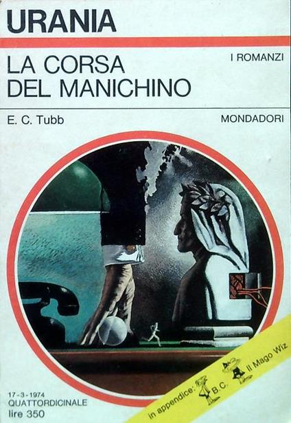 La corsa del manichino - copertina