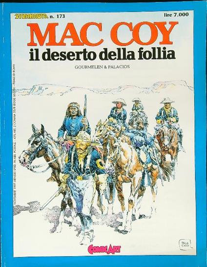 Mac Coy - Il deserto della follia - copertina