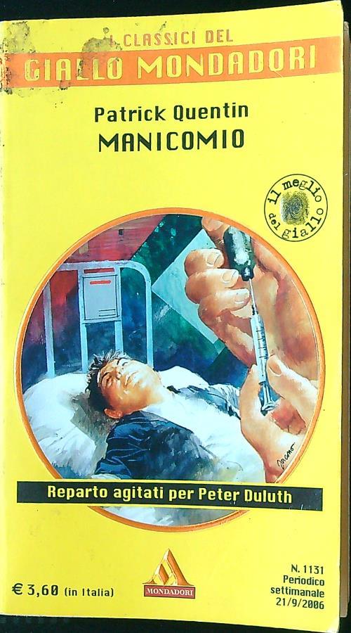 Manicomio - Patrick Quentin - copertina