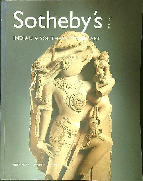 Indian & Southeast asian art - copertina