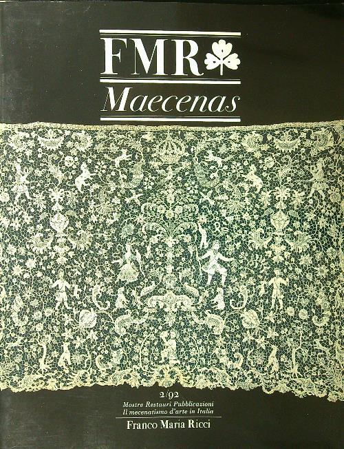FMR Maecenas 2/92 - copertina