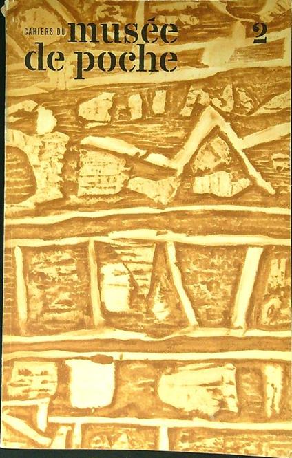 Cahiers du Musee de Poche 2 n. 2/juin 1959 - copertina