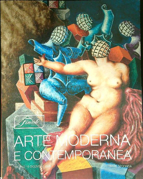 Arte moderna e contemporanea parte seconda dicembre 2006 - copertina