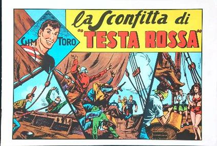 Gim Toro - La sconfitta di Testa Rossa - copertina