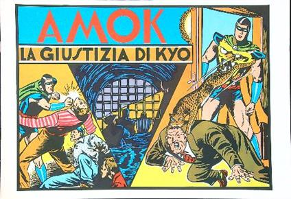 Amok - La giustizia di Kyo - copertina