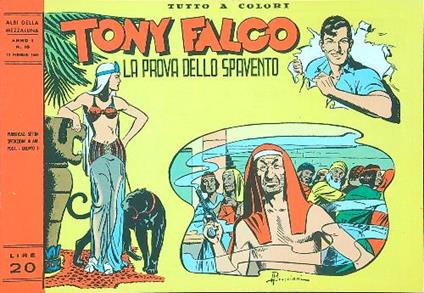 Tony Falco - La prova dello spavento - copertina