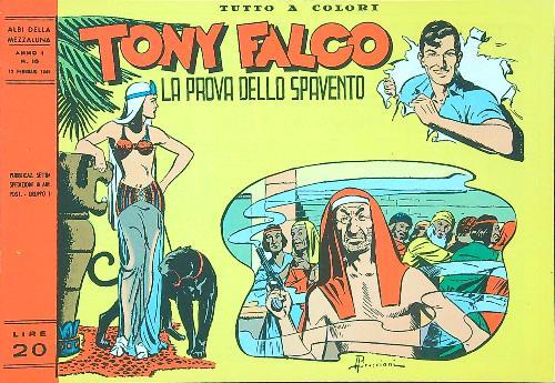 Tony Falco - La prova dello spavento - copertina