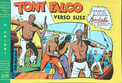 Tony Falco - Verso Suez - copertina