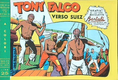 Tony Falco - Verso Suez - copertina