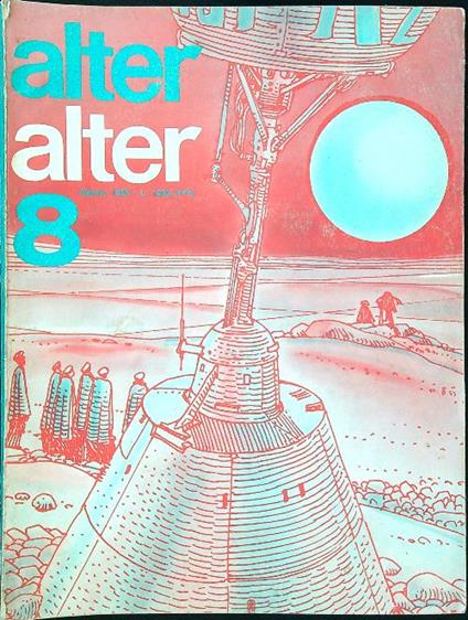 Alter Alter n. 8/agosto 1978 - copertina