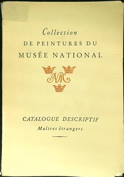 Collection de peintures du Musee National - copertina