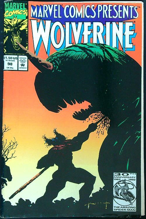 Marvel comics 98/1992 - copertina