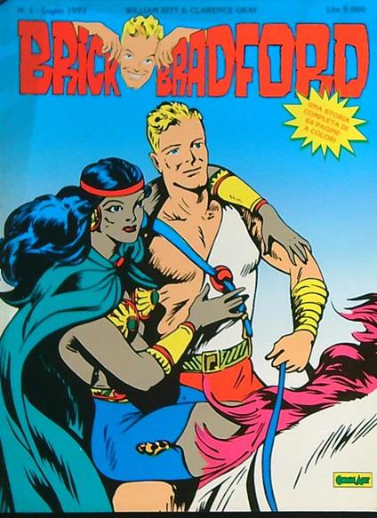 Brick Bradford 1/Luglio 1993 - copertina