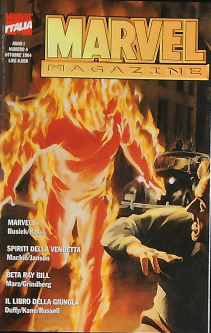 Marvel Magazine 4/Ottobre 1994 - copertina