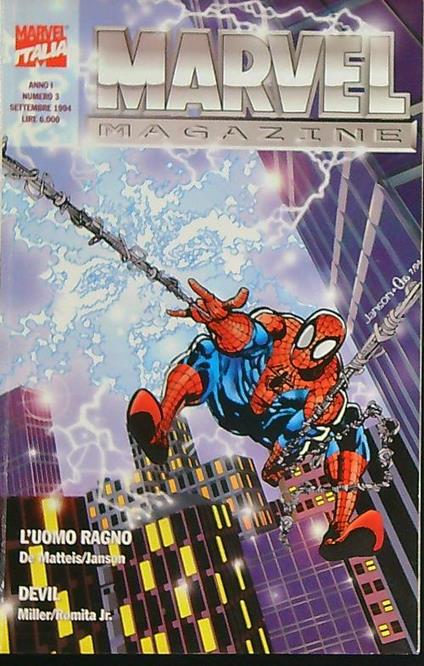 Marvel Magazine 3/settembre 1994 - copertina