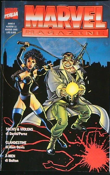 Marvel Magazine 11/Maggio 1995 - copertina