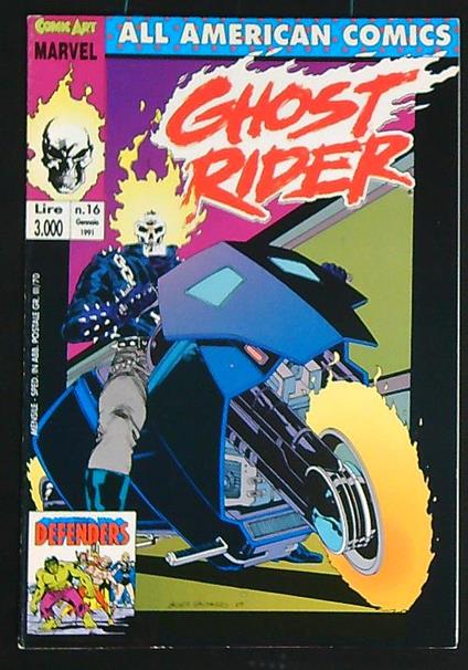 All American Comics 16/Gennaio 1991 - copertina