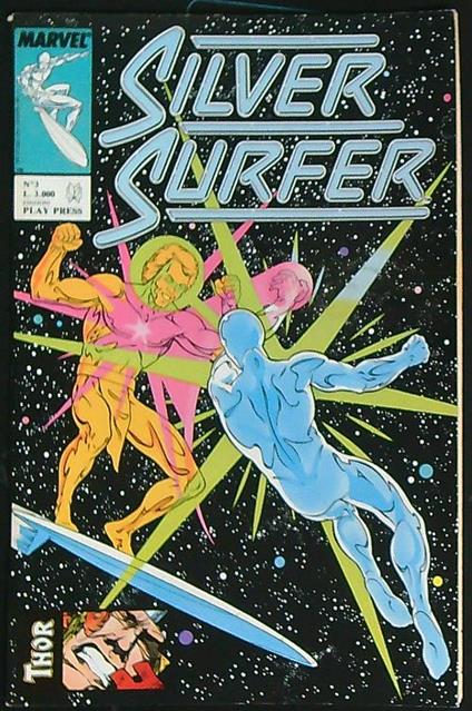 Silver Surfer 3/dicembre 1989 - copertina