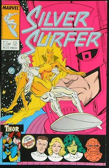 Silver Surfer 1/Ottobre 1989 - copertina