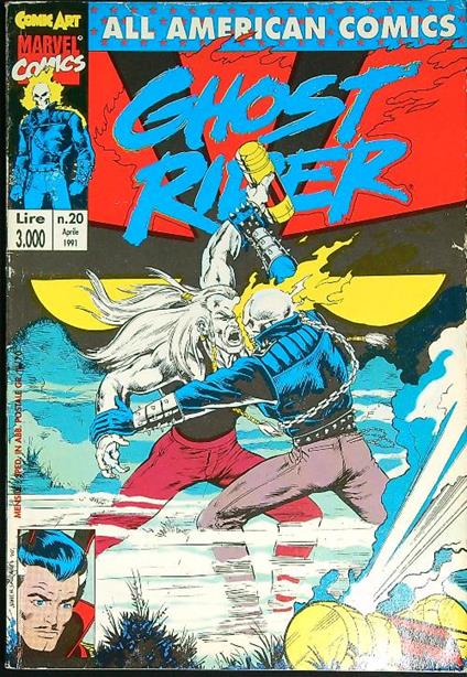 All American Comics 20/Aprile 1991 - copertina