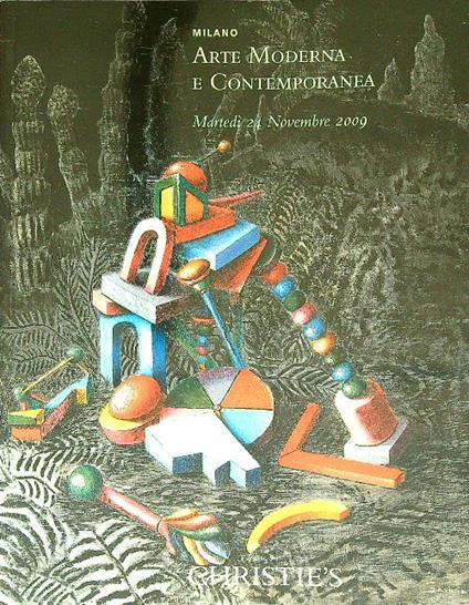 Arte moderna e contemporanea novembre 2009 - copertina