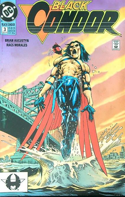 Black Condor 3/August 1992 - copertina