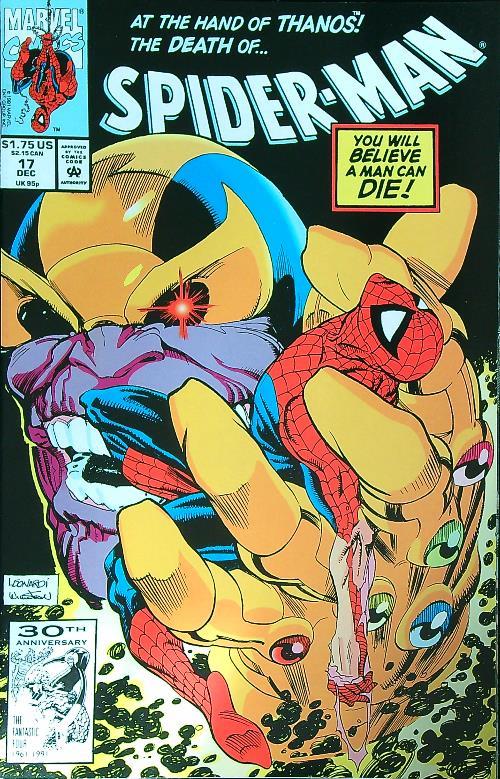 Spider-man 17/December 1991 - copertina