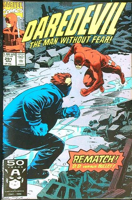 Daredevil 291/April 1991 - copertina