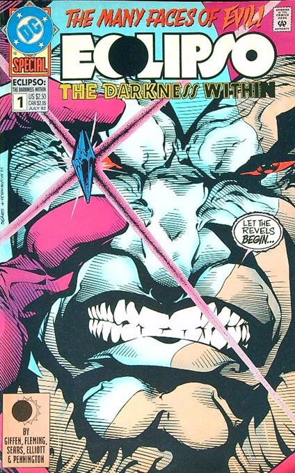 Eclipso : The Darkness Within 1 - copertina