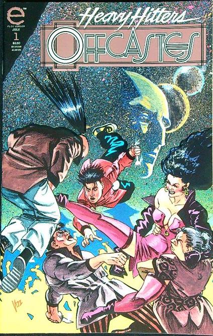 Offcastes 1/July 1993 - copertina