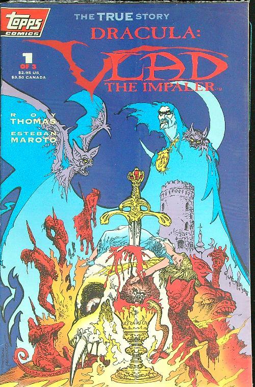 Dracula Vlad the Impaler 1/February 1993 - copertina