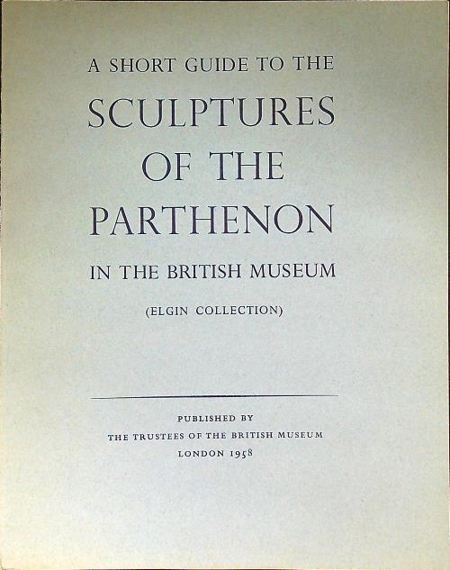 Sculptures of the Parthenon in the British Museum - copertina