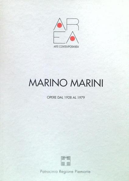 Marino Marini. Opere dal 1928 al 1979 - copertina