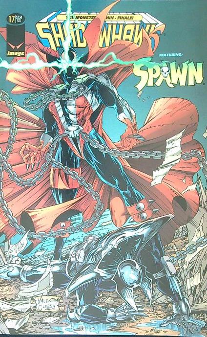 ShadowHawk 17/March 1995 - copertina