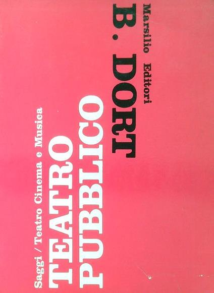 Teatro pubblico 1953-1966 - copertina