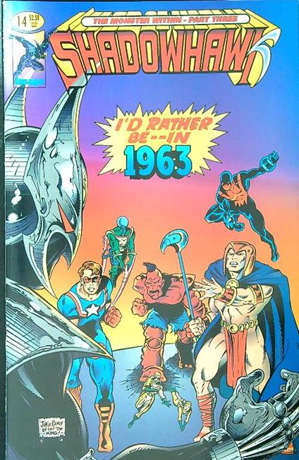 ShadowHawk 14/October 1994 - copertina