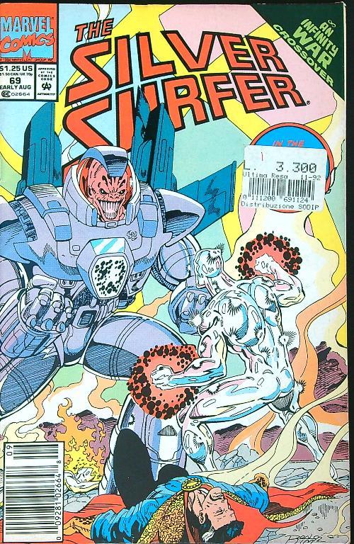 Silver Surfer 69/August 1992 - copertina