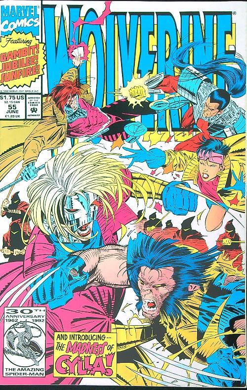 Wolverine 55/June 1992 - copertina