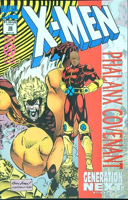 X-Men 36/September 1994 - copertina