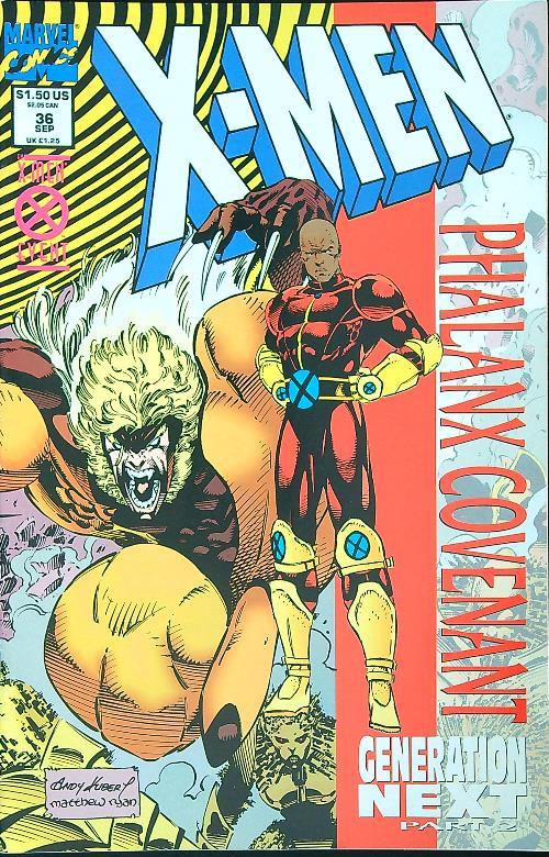 X-Men 36/September 1994 - copertina