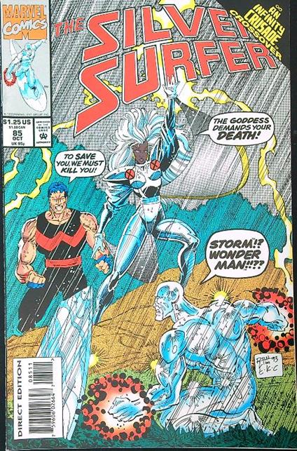 Silver Surfer 85/October 1993 - copertina