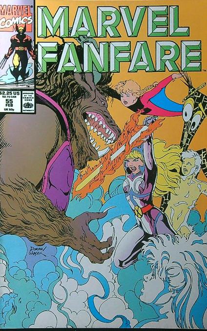 Marvel Fanfare 55/February 1991 - copertina