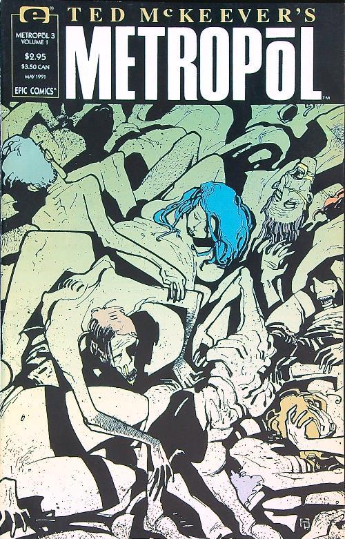 Ted McKeever's Metropol 3/May 1991 - copertina